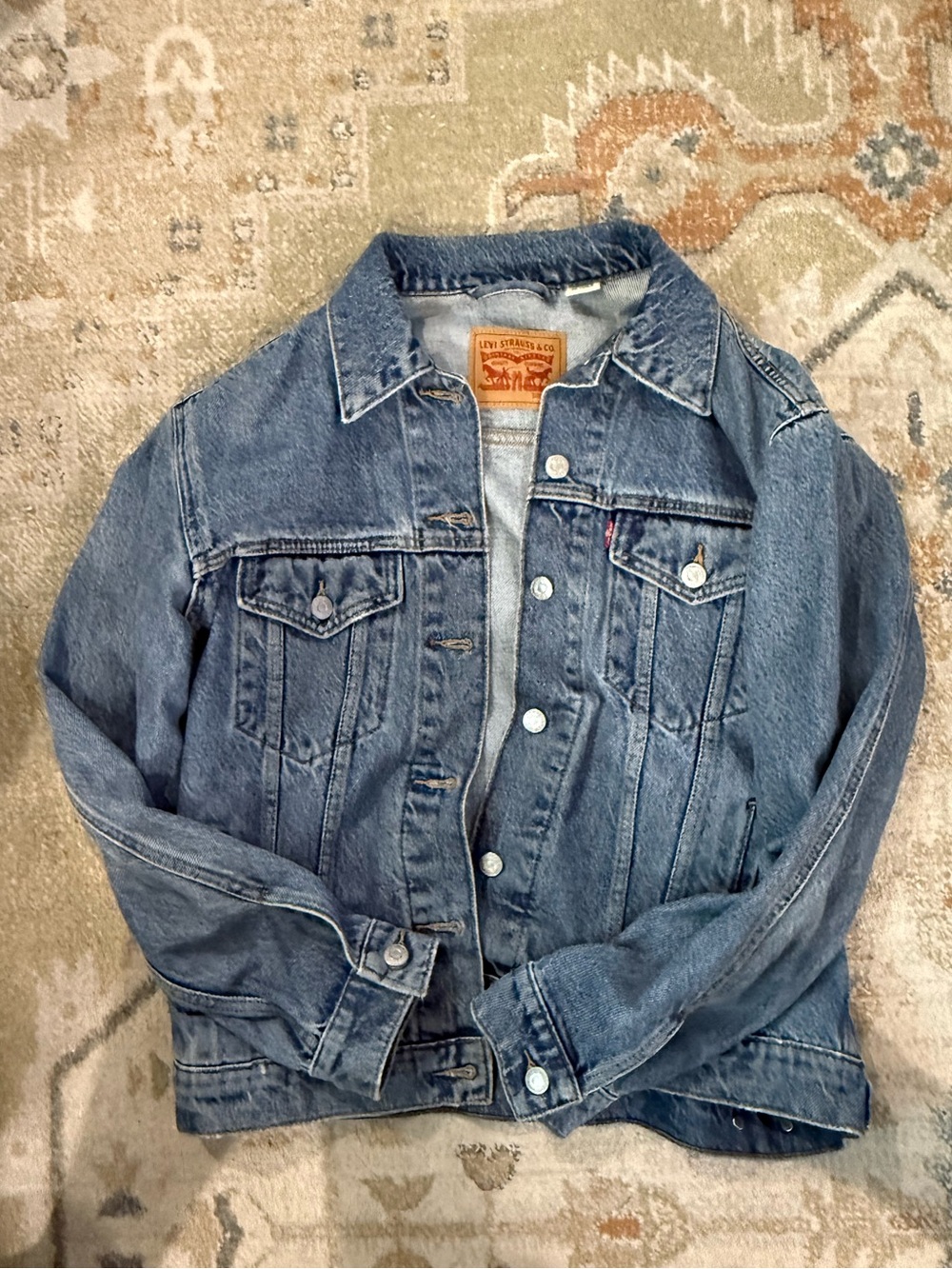 Levi's Medium Blue Denim Trucker Jacket